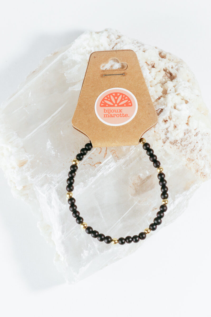 Bracelet Confiance - Onyx noir – Image 6