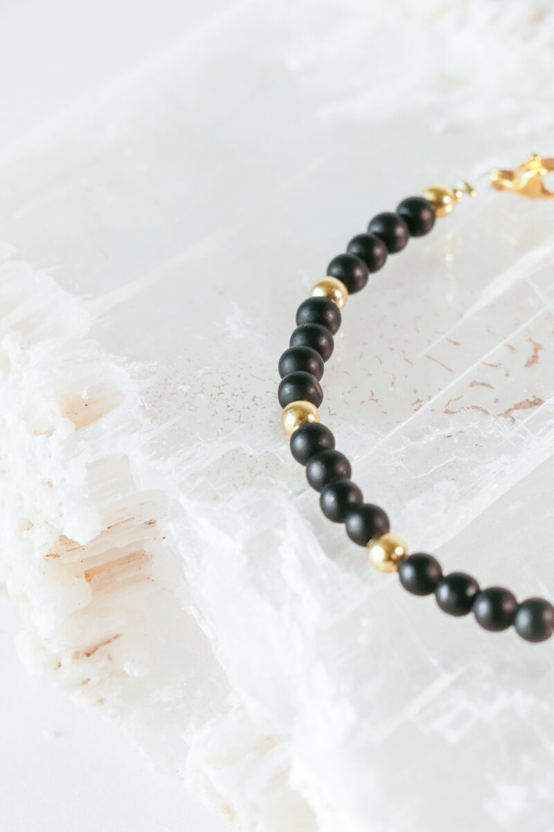 Bracelet Confiance - Onyx noir – Image 3