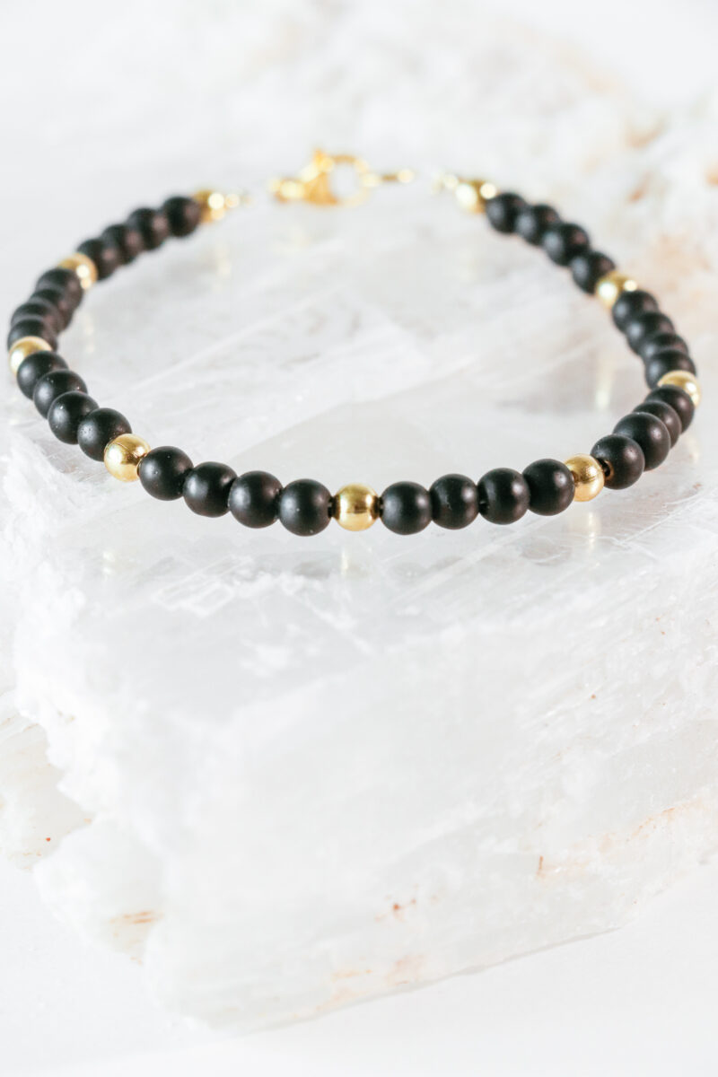 Bracelet Confiance - Onyx noir – Image 4