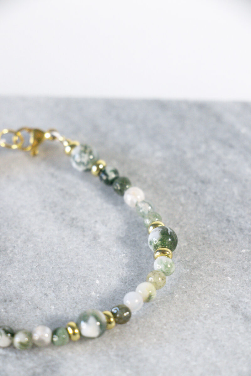 Bracelet Harmonie - Agate mousse – Image 3
