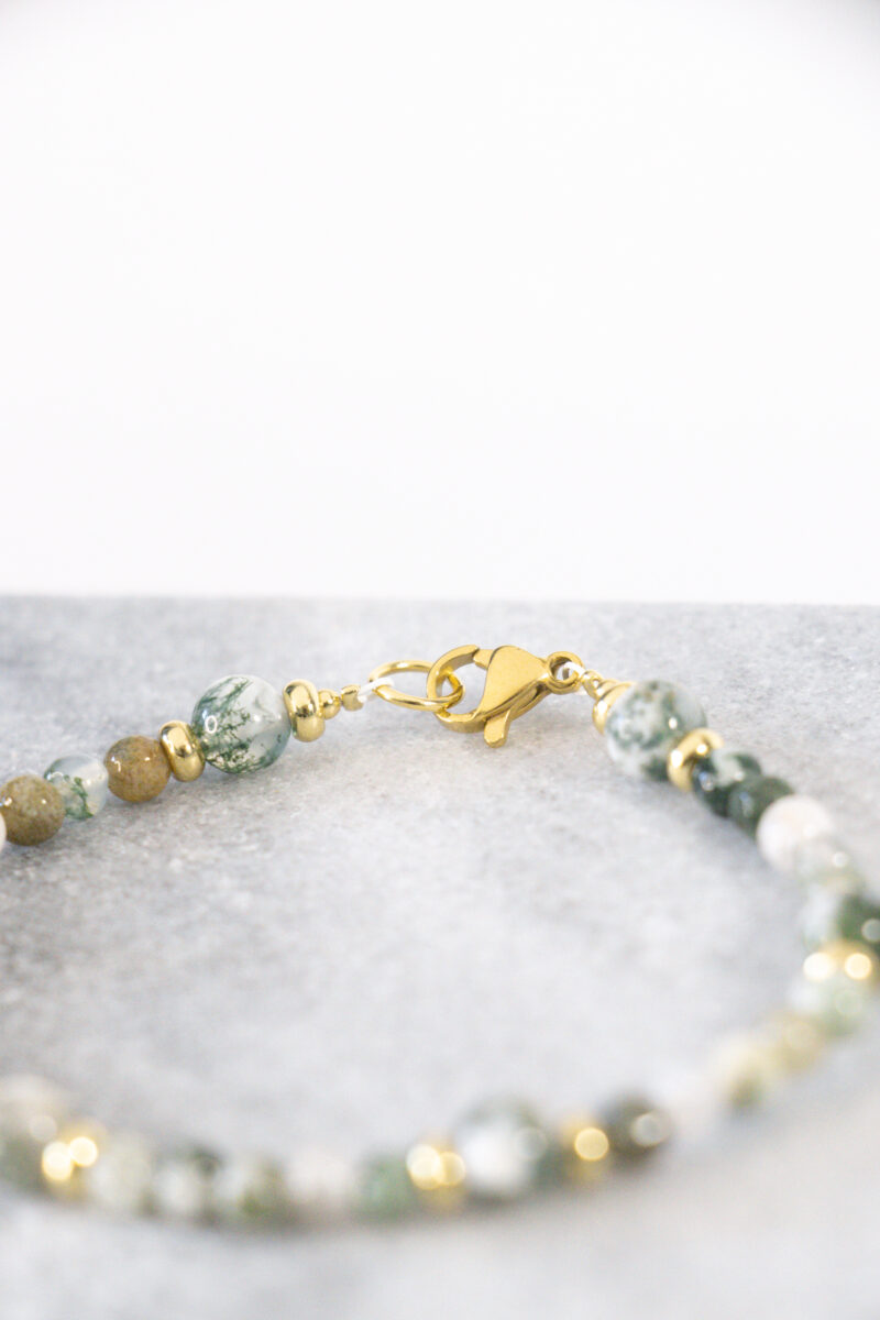 Bracelet Harmonie - Agate mousse – Image 4