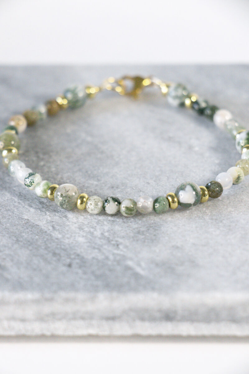 Bracelet Harmonie - Agate mousse – Image 5