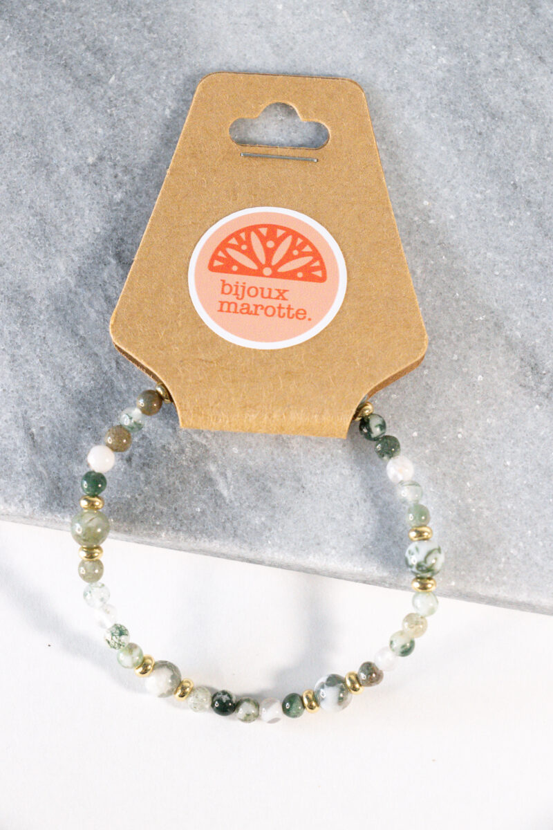 Bracelet Harmonie - Agate mousse – Image 7