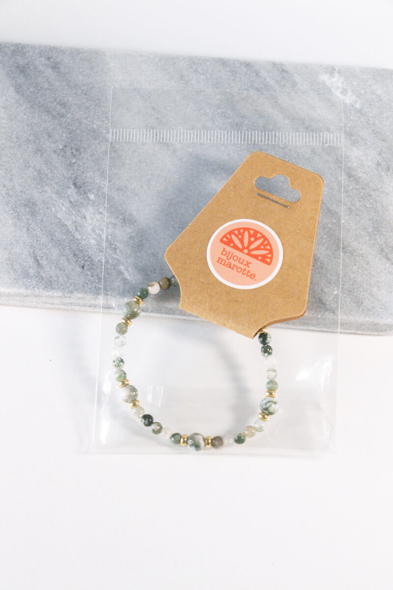 Bracelet Harmonie - Agate mousse – Image 8