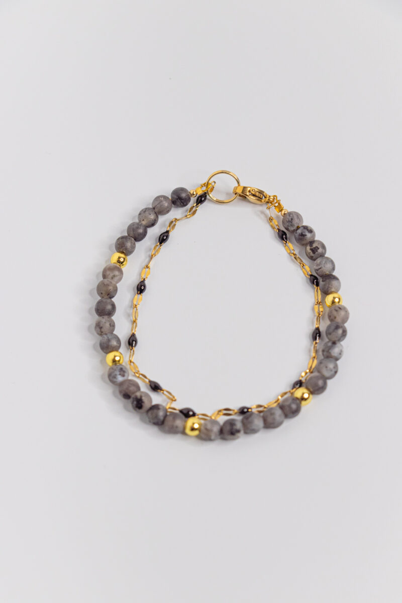 Bracelet Intuition - Larvikite – Image 4