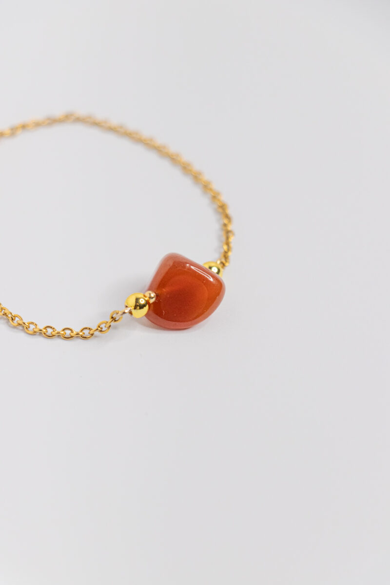 Bracelet Force - Agate rouge