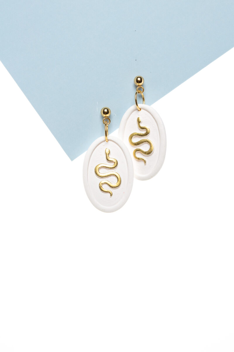 Boucles Serpent doré – Image 3