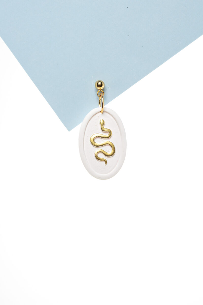 Boucles Serpent doré – Image 4