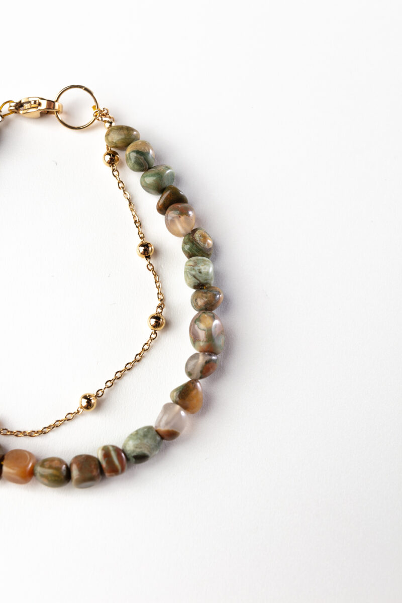 bracelet Succès - Jaspe rhyolite