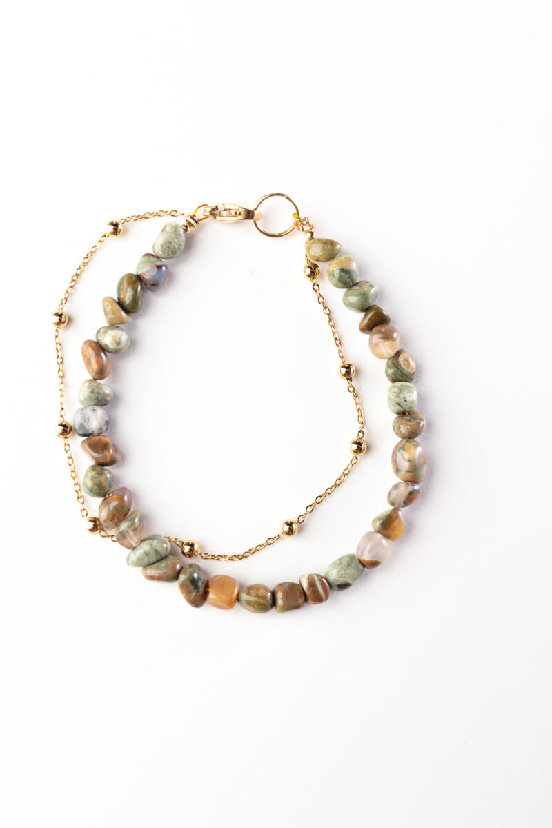 bracelet Succès - Jaspe rhyolite – Image 2