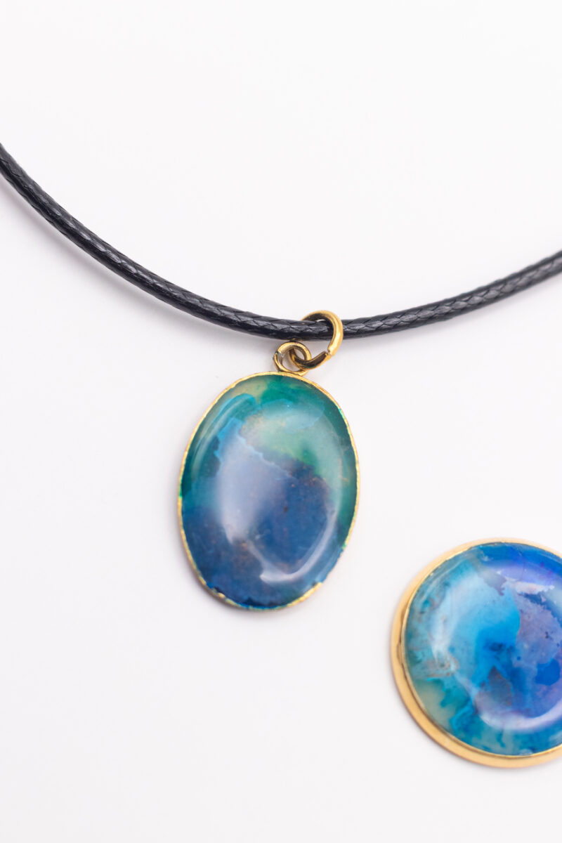 Colliers Faux Chrysocolle – Image 2