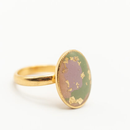Bague Lilas et Sauge