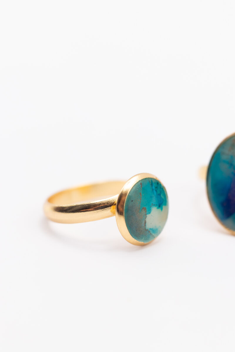 Bagues Faux Chrysocolle – Image 4
