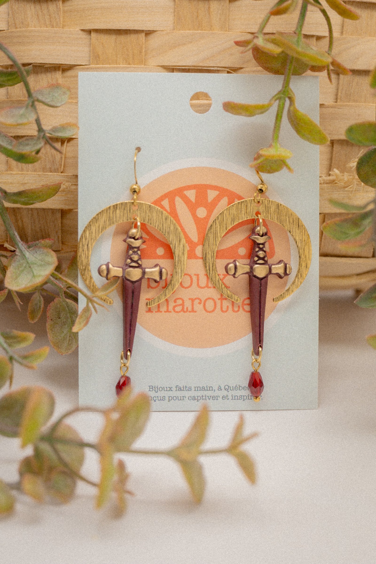 Boucles d'oreilles Dagues – Image 3