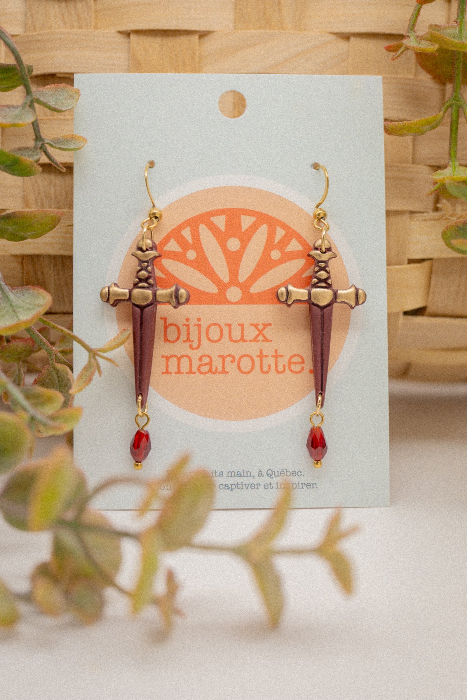 Boucles d'oreilles Dagues – Image 4